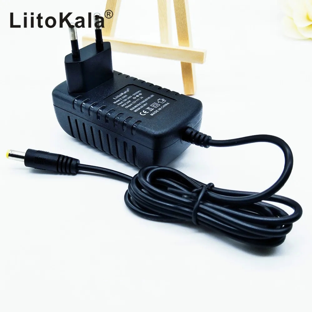 LiitoKala 12V 1.5A adapter for lii-260 lii-300 2A lii-400 lii-500 battery charger | Электроника