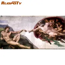 

RUOPOTY Naked Man Figure Oil Painting By Numbers Kits For Adults Handmade DIY Gift 60x75cm Framed Living Room Decor Acrylic Arts