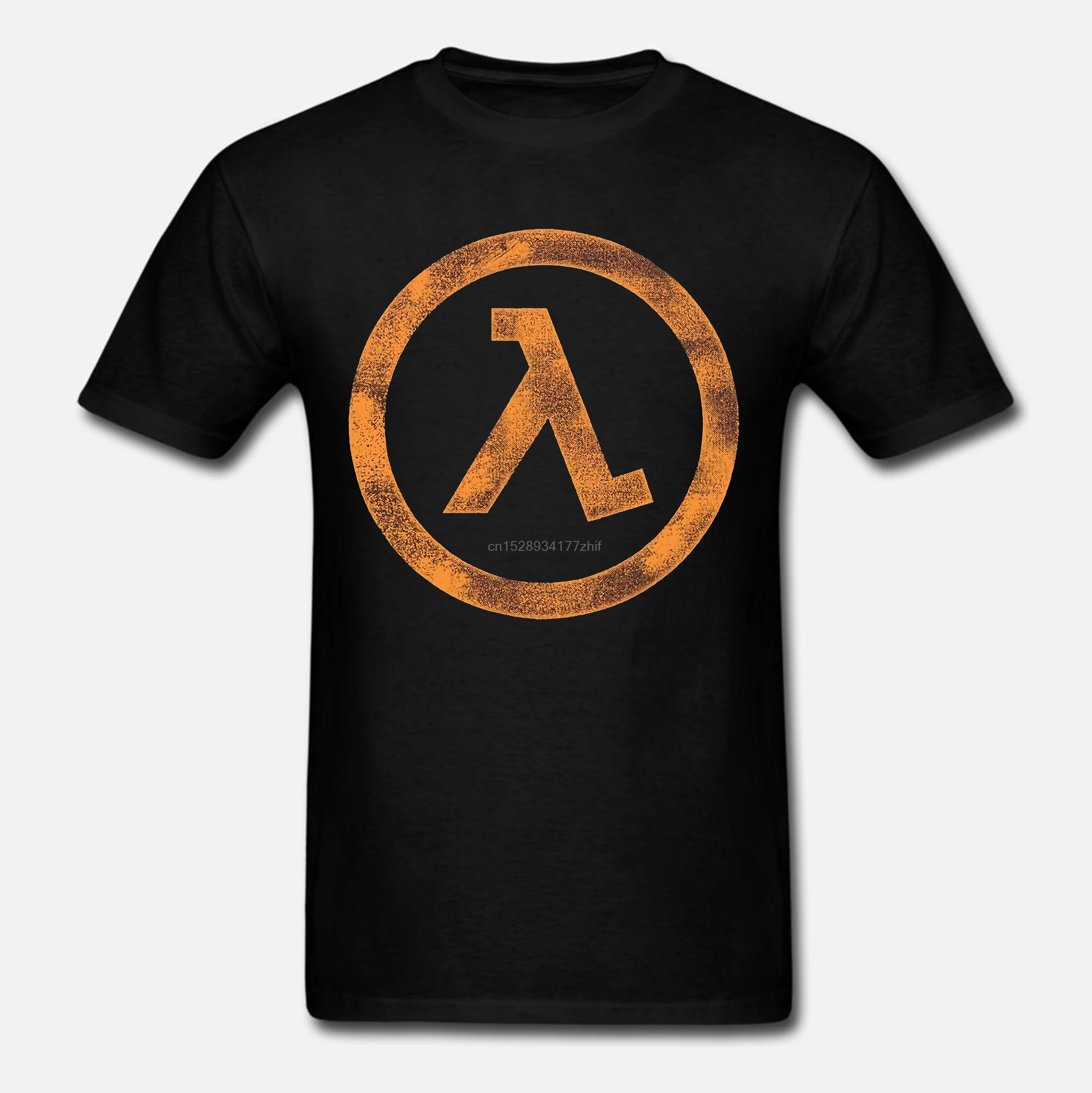 Camiseta hombre, nueva marca de camisetas Lambda Half Life 2 The Orange Box, divertida camiseta, camiseta novedosa para mujer|Camisetas| AliExpress