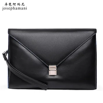 

Large capacity Clutch Head layer cowhide carteir men wallet high-end JOSEPHAMANI brand portfel genuine leather wallet