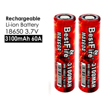 

18650 Battery 3100mAh 60A Vape Battery For Vaporesso Luxe Polar Swag SMOK Species X-PRIV Mag Alien Vgod VOOPOO Drag 2 Mod A135