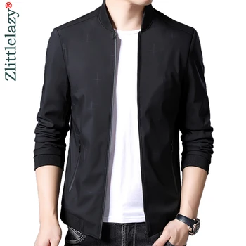 

2019 brand new black jacket men casual zipper streetwear veste mens jackets vintage autumn coats jaqueta masculina militar 93008