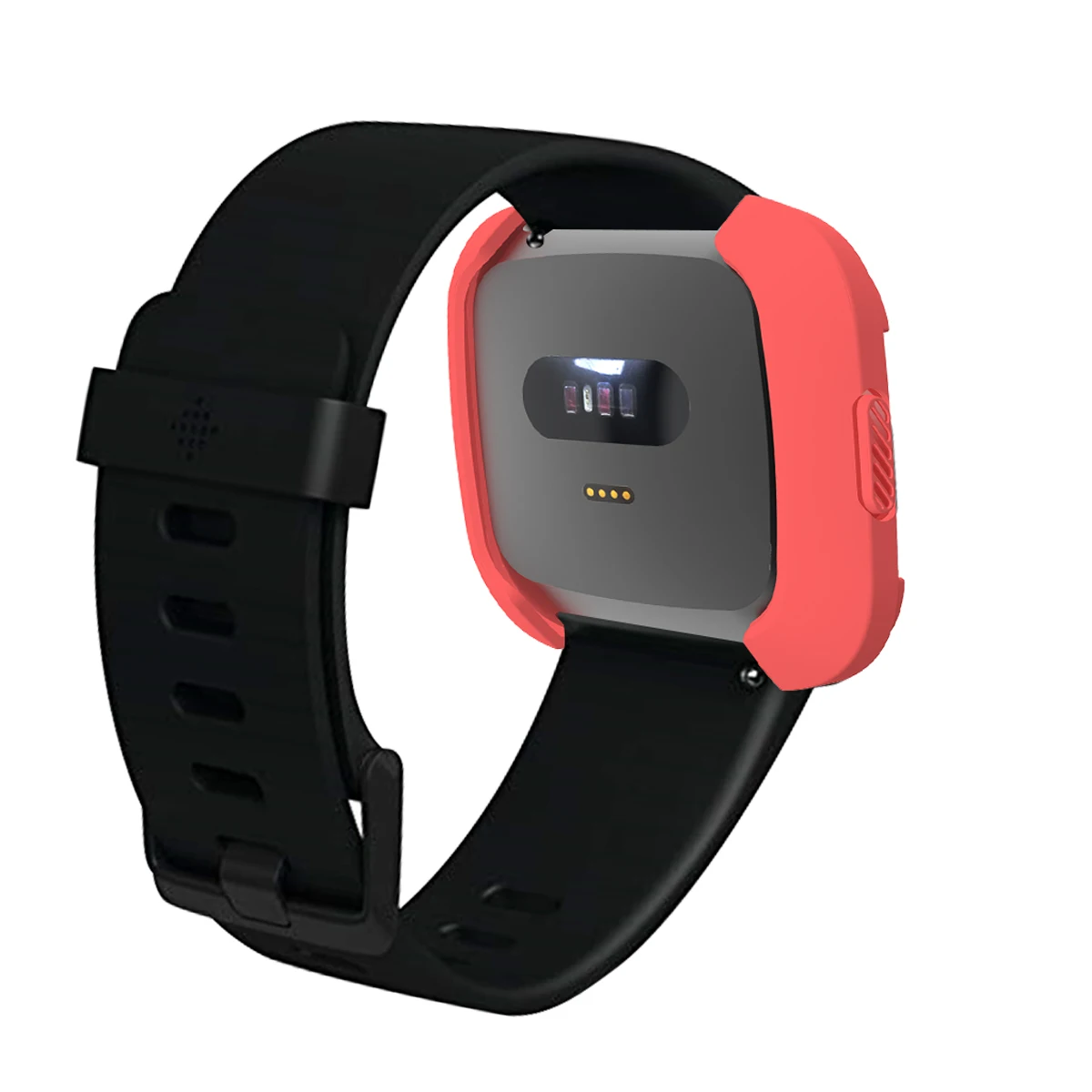 Силиконовый ТПУ+ PC оболочка защитный чехол Защита экрана для Fitbit Versa/Lite чехол для смарт часов рамка Крышка Для Fitbit Versa/Lite