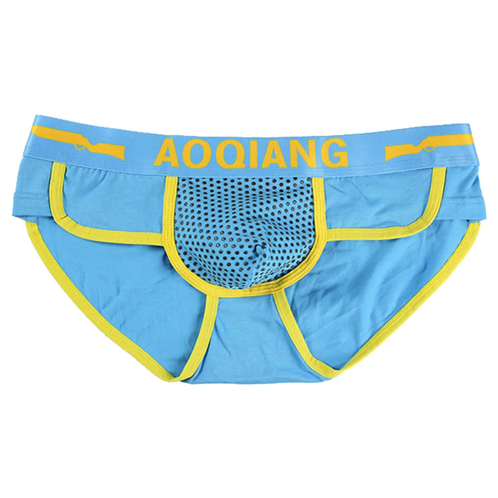 Men's underwear breathable sexy briefs boxer briefs shorts soft cotton underwear protruding casual beach shorts men 30N22 (10)