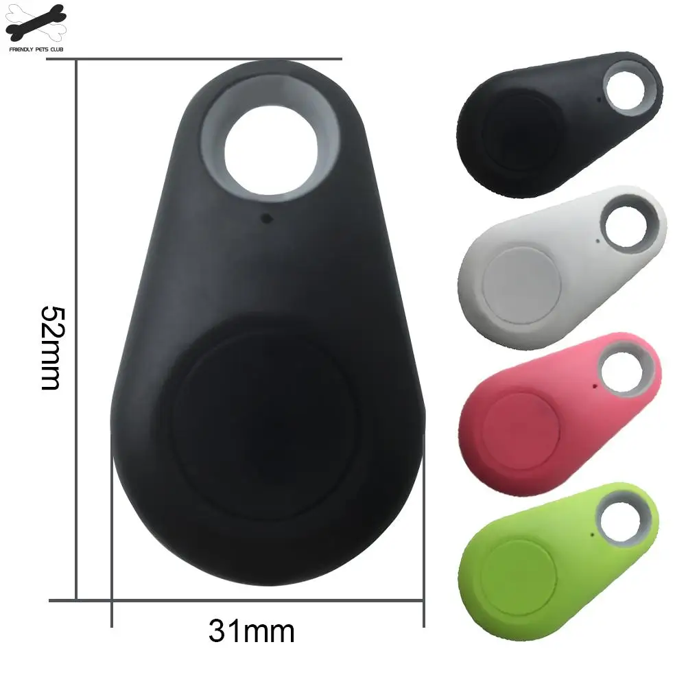 Pets Smart Mini GPS Tracker Anti-Lost Waterproof Bluetooth Tracer for Pet Dog Cat Keys Wallet Bag Kids Trackers Finder 2810 bluetooth tracker smart tracker