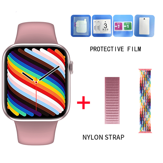 HW18 Smart Watch 40mm Heart Rate Monitor Double Buttons Make Call Men Women Series 6 Smartwatch pk IOW 13 W66 W56 HW22