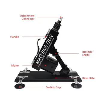 Affordable Sex Machine Vibrator Toys For Men Women 18+ Adults Automatic Masturbator Love Robot With Big Dildo Cock Penis Anal 4