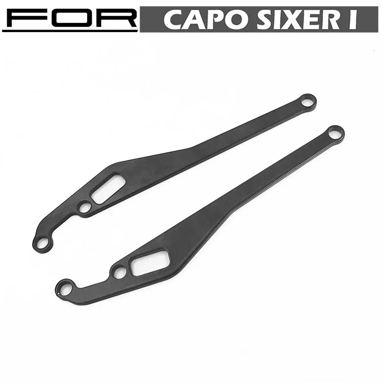 

front axle rear reclining tie rod for 1/6 Capo Samurai Sixer1 parts RC CAR parts