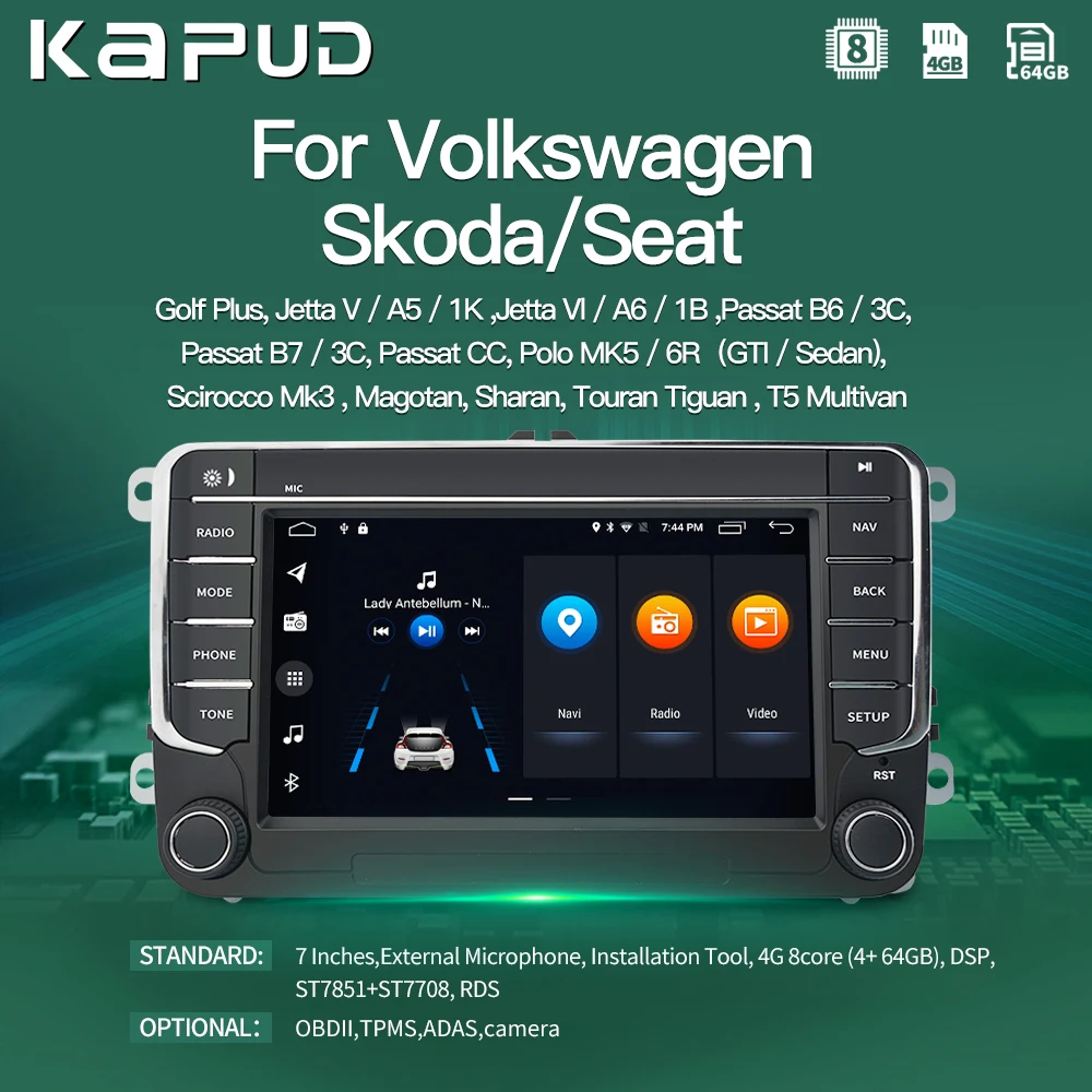 Kapud Android Multimidia Car Radio 7