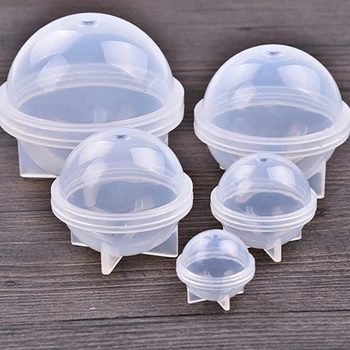 

Ball Planet Shape Silicone Mold DIY Clay Epoxy Resin Mold Pendant Decoration Molds Candy Chocolate Cake Mould 50mm