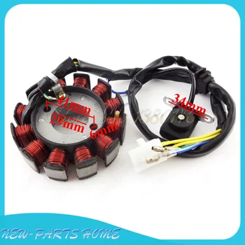 

Coils Ignition Stator Magneto 12 poles For 125cc 150cc GY6 Moped Scooter ATV Quads Motorcycles