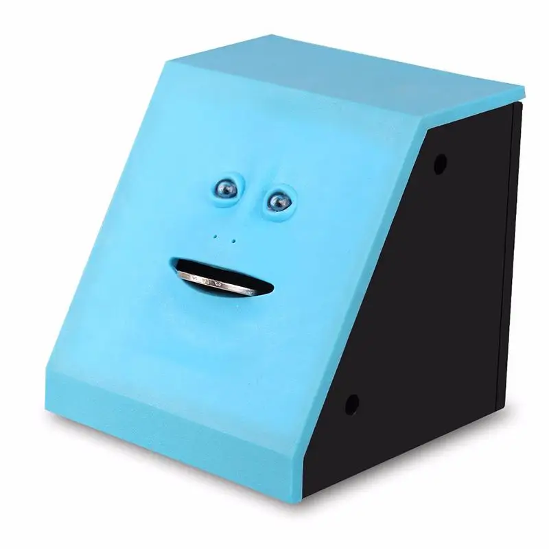  Face Bank - Coin Eating Savings Bank Kids Saving Box or Novelty Gift Piggy Banks for Children