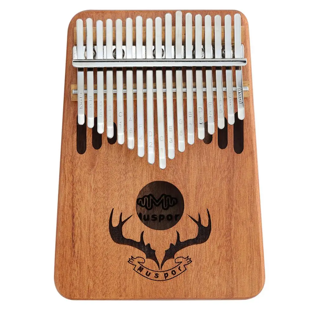 Portable Mahogany 17-Key Kalimba Finger Thumb Piano for Music Lover Party Musical Instruments Percussion Instruments
