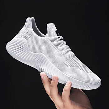

Damyuan Men Comfortables Breathable Non-Leather Casual Lightweight Running Wear-resistant Gym Shoes Sneakers Jogging Size 47