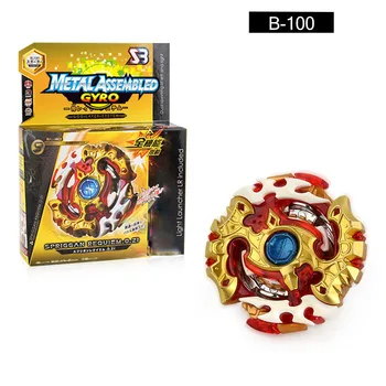 

New Bayblade Burst Generation Assembled Alloy Burst Gyro Toy God Series Township Guardian Left and Right Double Maneuver B100