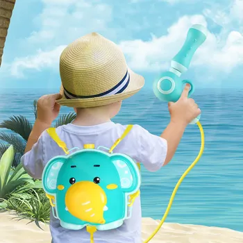 

Children Cartoon Water Guns Soaker Toy with Backpack Tank for Kids Summer Swimming Pool Beach Outdoor Water Fighting Play Toys