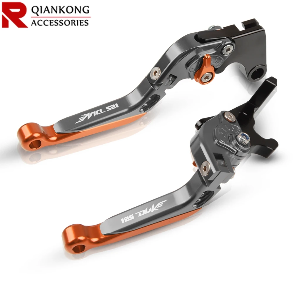 CNC рычаги тормоза мотоцикла сцепления для KTM 125 DUKE 2011- 2012 2013 скремблер Регулируемый рычаг складной Мото Аксессуары