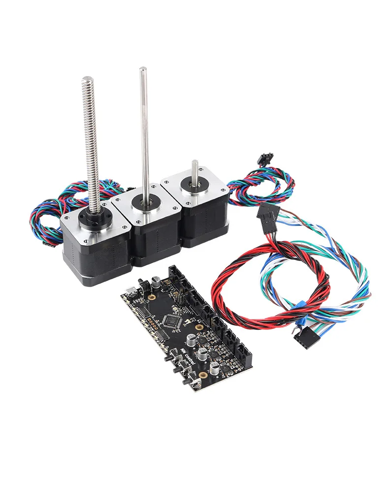 Prusa i3 мульти 5 материалов 2,0 плата MMU2 доска Бесшумная TMC2130+ провод сигнала питания+ шаговый свинцовый винт комплект двигателей для 3d принтера