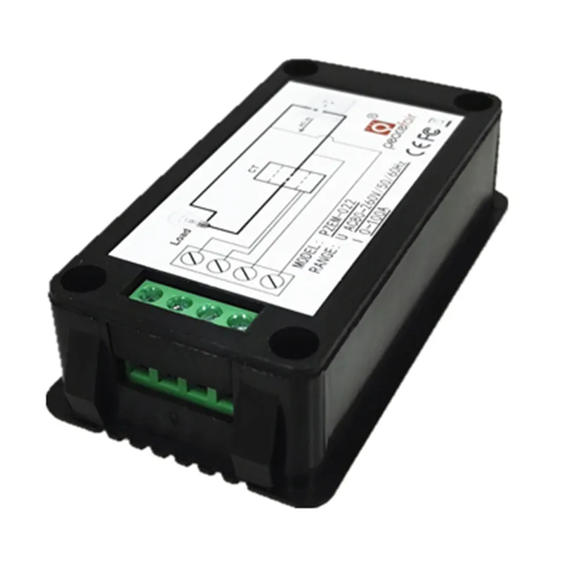 SUBBRY PZEM-022 Digital Power Meter 100A AC Voltage Current Power Frequency Watt Factor Energy Meter