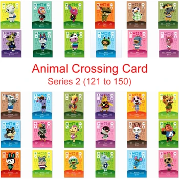 

Series 2 (121 to 150) Animal Crossing Card Amiibo Card Work for NS 3DS Switch Games New Horizons Animal Crossing Amiibo Card