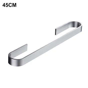 

Holder Hanging Solid Self Adhesive Organizer Home Punch-free Bathroom Towel Storage Rack