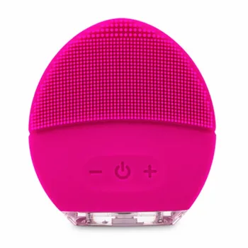 

Mini Electric Massager Face Cleansing Brush Vibration Facial Skin Care Tools Sonic Silicone Clean Pore Cleaner Beauty Machine