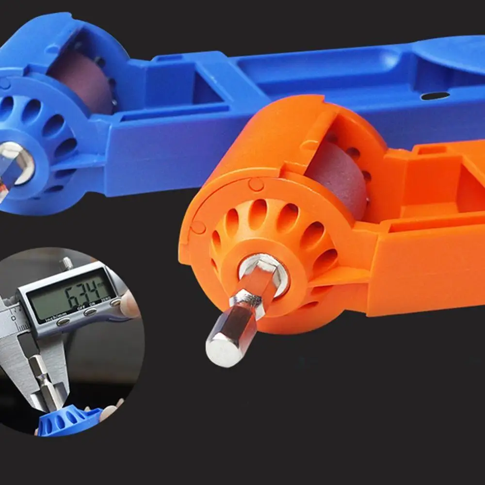  1pc Portable Drill Bit Sharpener Corundum Grinding Wheel for Grinder Tools for Drill Sharpener Powe