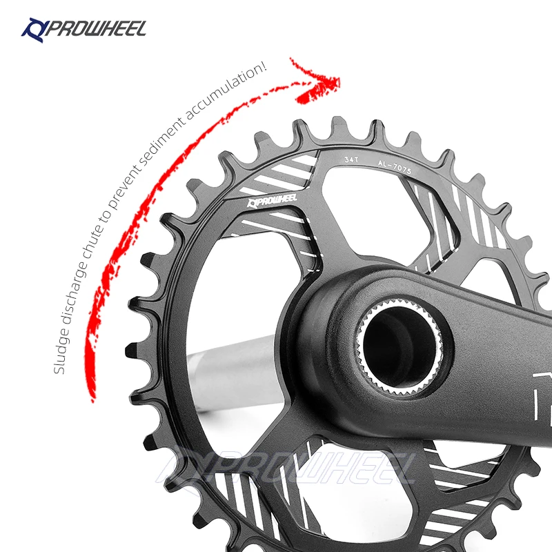 PROWHEEL MTB bicycle Crankset fixed gear Crank 28T 30T 32T 34T 36T