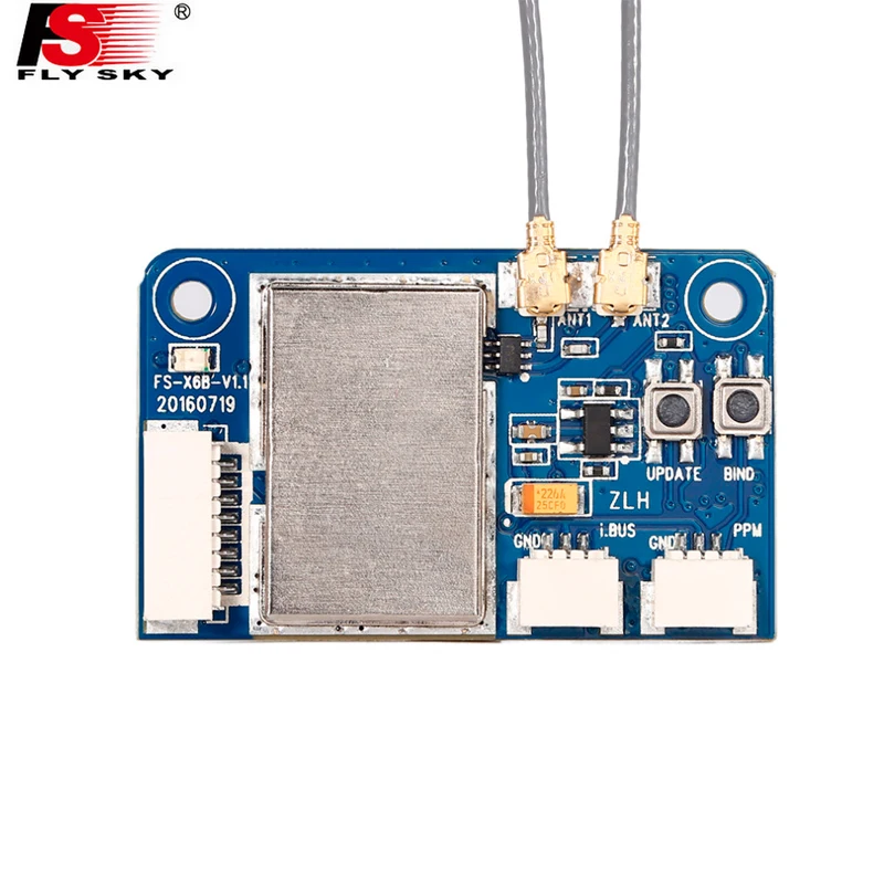 1/2/5 шт. Flysky FS X6B 2 4G PPM i BUS 6CH приемник для радиоуправляемого квадрокоптера|receiver for