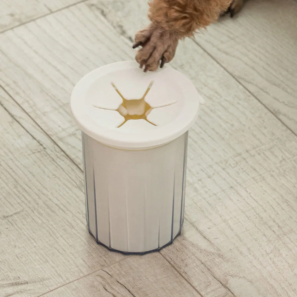 New Xiaomi Mijia Dog Brush Pet Foot Washer Cup Silicone material soft touch three-step cleaning easy to remove and wash health (5)
