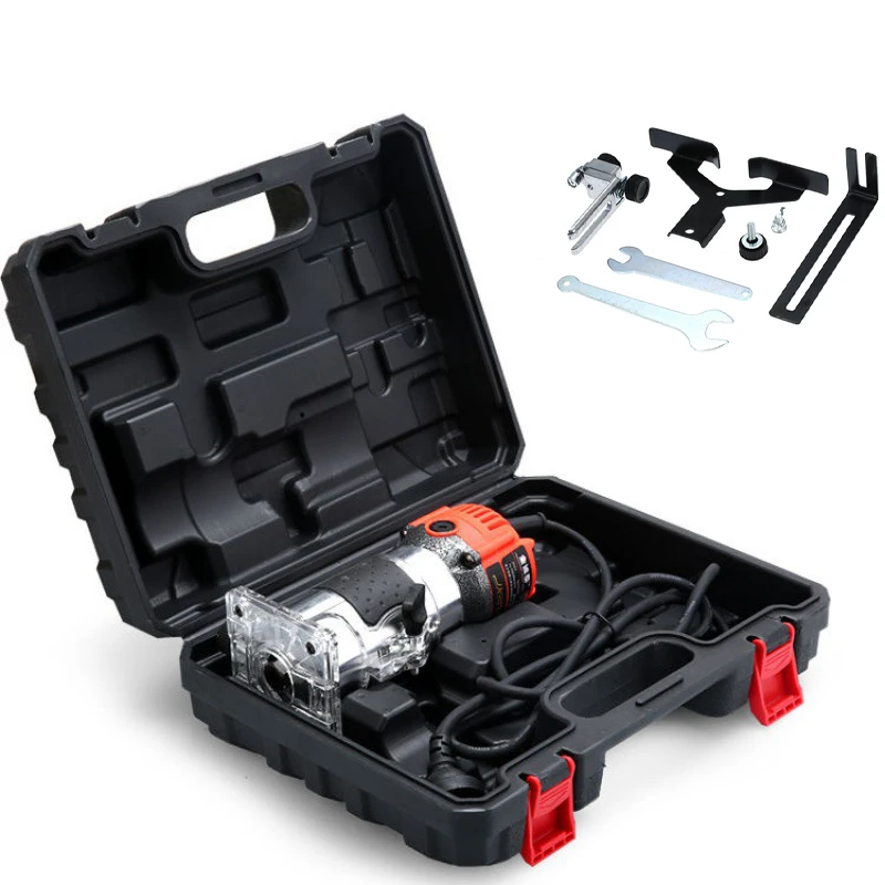 Realmote 220V 680W Elektrische Trimmer Handheld Laminat Rand Collet Holz Router Holz Fräsen Gravur Stoßen Maschine Realmote 220V 680W Elektrische Trimmer Handheld Laminat Rand Collet Holz Router Holz Fräsen Gravur Stoßen Maschine