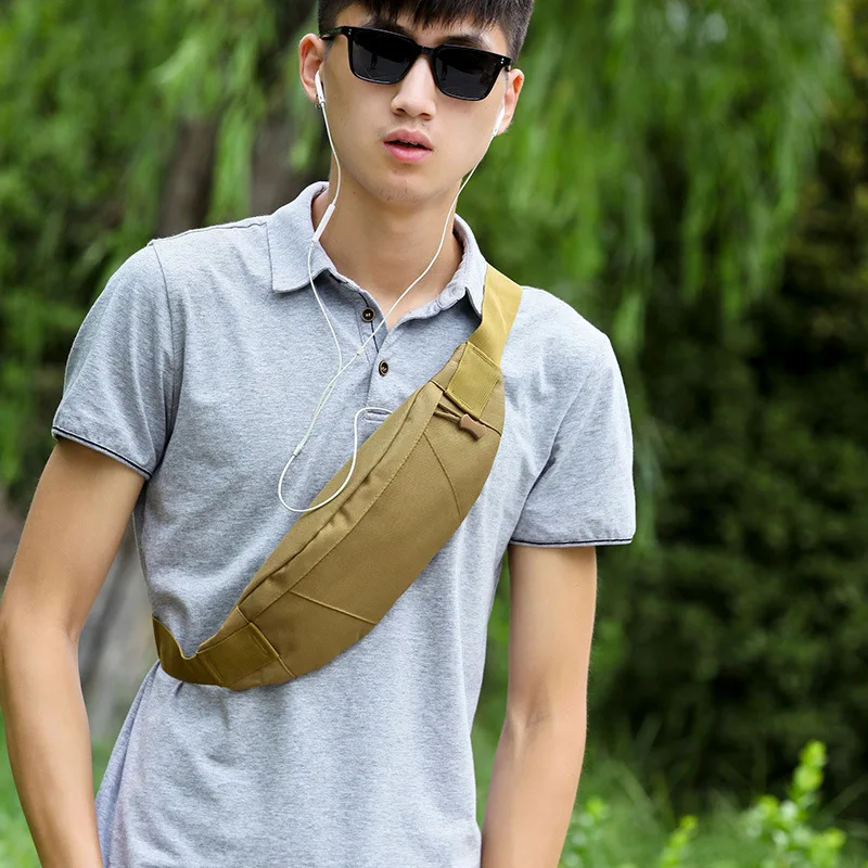 

Sports Waist Pack Men's Multi-functional Casual Wallet Body Hugging Phone Bag Camouflage Riding Shoulder Bag Running Wallet Wome