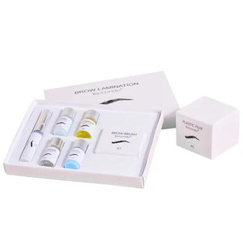 

Moisturizing Beginner Professional Perming Long Lasting DIY Eyelash Lift Natural Fixing Eyebrow Lamination Kit Portable Styling