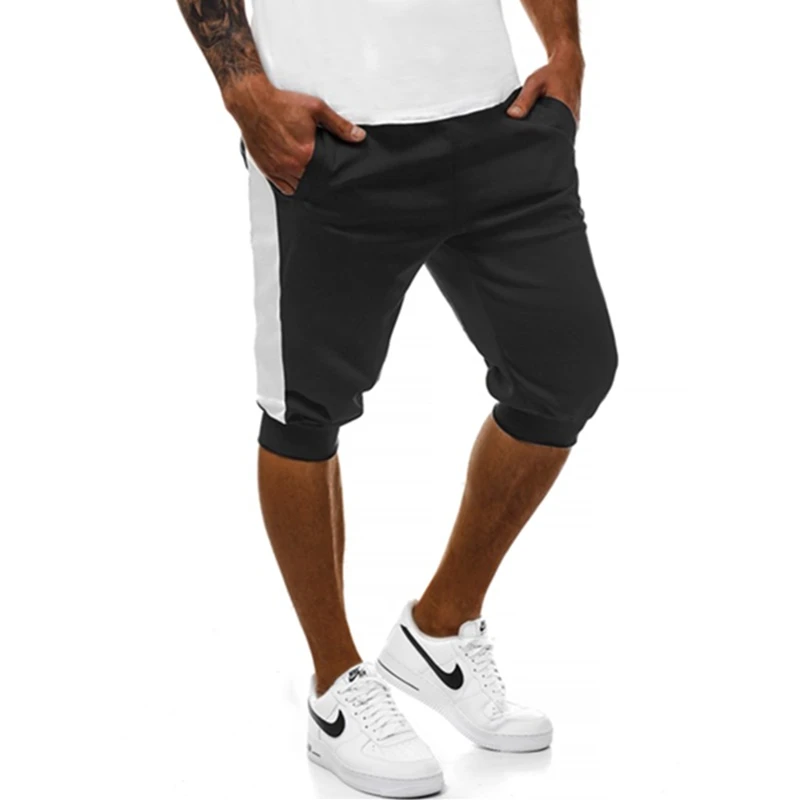 Горячая распродажа мужские тонкие пять штанов Эластичный шнурок повседневные уличные спортивные дышащие шорты