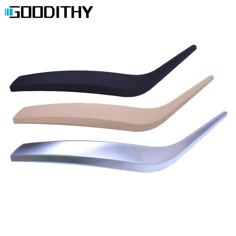 

Interior Door Pull Handle Armrest Outer Cover Trim 4PCS Set Black Beige Silver For BMW X1 E84 2010-2016