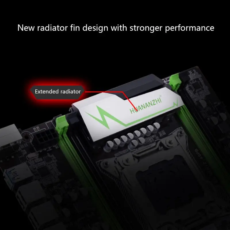 Huananzhi X79 материнская плата LGA2011 ATX USB3.0 SATA3 PCI-E NVME M.2 SSD Поддержка REG ECC память и процессор Xeon E5 Прямая поставка