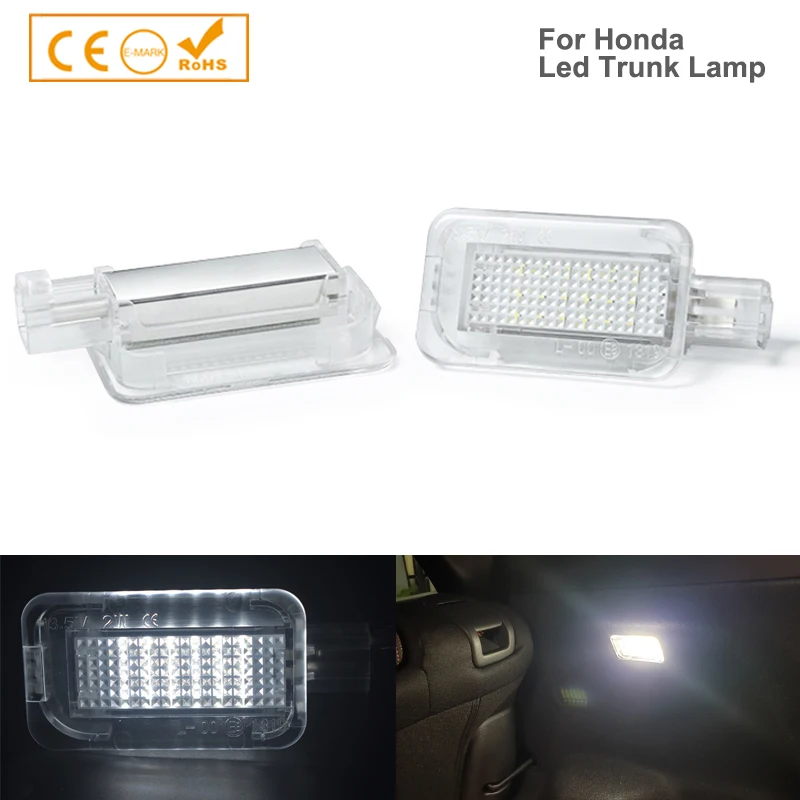 1 шт. светодиодный багажный отсек 18SMD T10 w5s для Honda Accord 4D City Civic 3D 5D Hybrid Jazz Fit