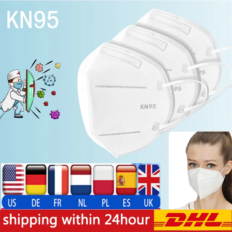 

Fast Delivery FFP2 KN95 Anti PM2.5 Safety Mask Bacteria Proof Anti Infection Face Masks Particulate Mouth Respirator Dust Mask