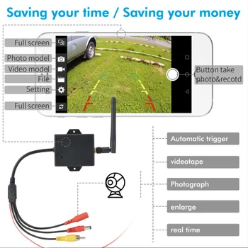 

Replacement WiFi Transmitter Module AV Video Rearview Rainproof Wireless