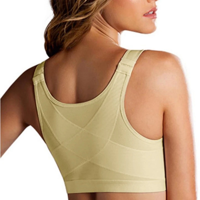 

Posture Corrector Lift Up Bra Women New Cross Back Bra Breathable Underwear Shockproof Sports Support Fitness Vest Bras Plus Siz