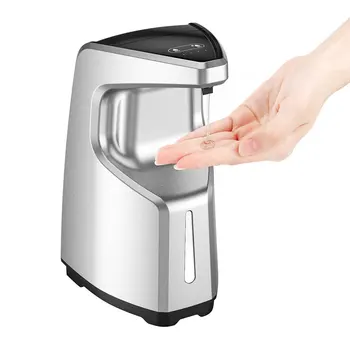 

450ml Touchless Soap Dispenser Automatic Induction Hand Sanitizer Distributor Large capacity Wall Mounted Shampoo Storage Bottle