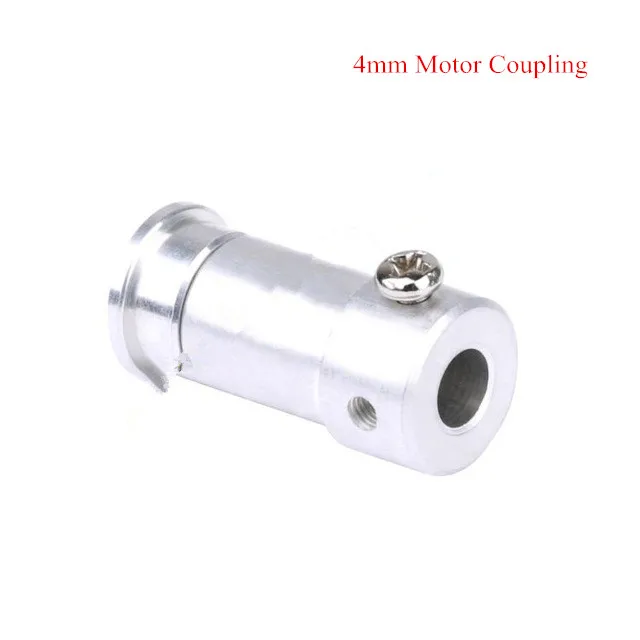 4mm coupling 4/5/6/8 мм Муфта двигателя 58 мм Mecanum колеса всенаправленный Универсальный колеса с фокусным расстоянием 25 мм мотор для умный робот шасси автомобиля Kit - Цвет: 4mm coupling