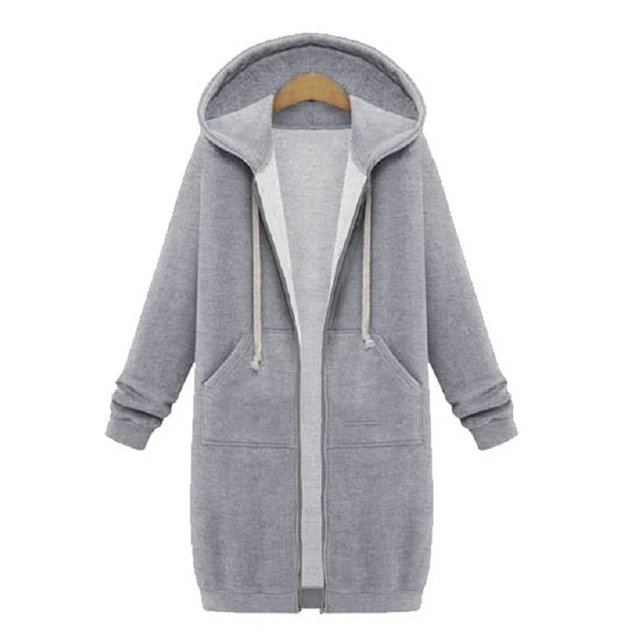 ladies longline hoodie