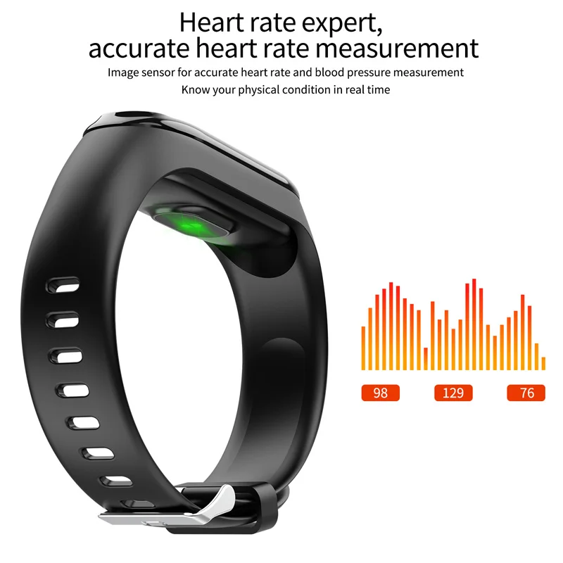 Fitness bracelet Y10 Fitness Tracker Blood Pressure Waterproof GPS Track Smart Band Heart Rate Sleep Monitor Smart Watch Fashion