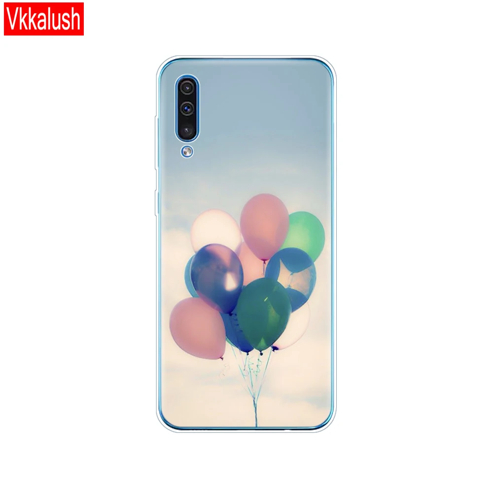 80015 Для samsung Galaxy A30S силиконовый прозрачный Футляр задняя крышка чехол для телефона samsung A30 A307 A307F SM-A307F мягкий чехол 6,4 роскошный - Цвет: 80015