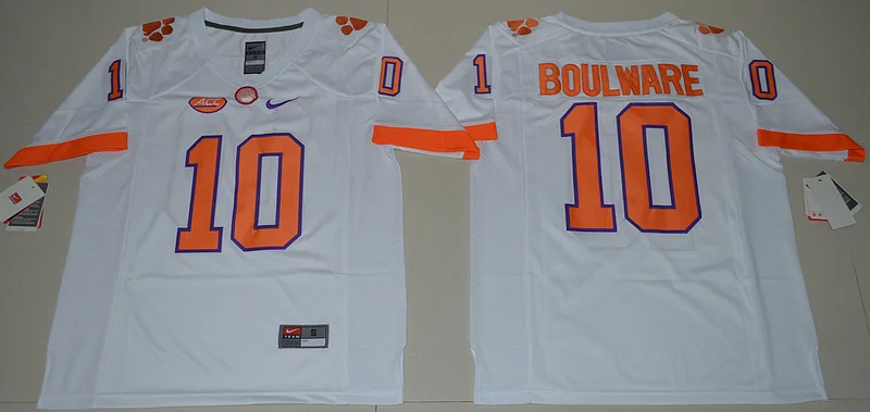 color as photo Новейший Clemson Tigers DeShaun Watson, Sammy Watkins, Wayne Gallman II, Artavis Scott Ben Boulware для мужских Джерси - Цвет: color as photo