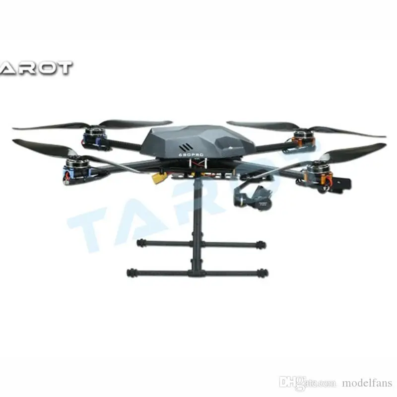 Aerops Tarot XS690 TL69A01 спортивный Квадрокоптер с металлическим электрическим выдвижным шасси Skid kit TL8X002 контроллер