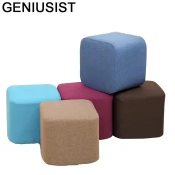 

Kid Pouf Chambre Pufa Do Siedzenia Cocina Sofa Footstool Nordic Furniture Sgabello Poef Taburete Change Shoes Ottoman Foot Stool