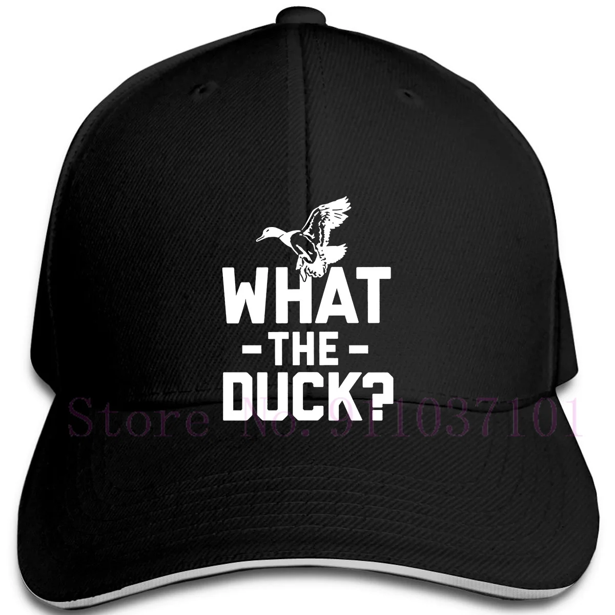 Регулируемая бейсболка What The Duck для взрослых мужчин и женщин Кепка с козырьком в