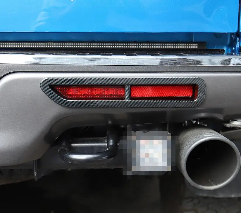 

For Ford Raptor F150 2017 2018 2019 2020 Exterior ABS Chrome Rear Foglight Cover Trim Tail Fog Light Lamp Cover Trim Accessories